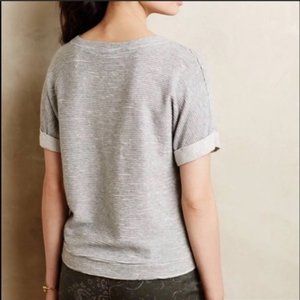 Anthropologie Dolan Ribbed Cuffed Tee Small